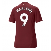 Maillot de football Réplique Manchester City Erling Haaland #9 Troisième Femme 2024-25 Manche Courte