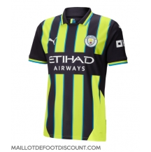 Maillot de football Réplique Manchester City Extérieur 2024-25 Manche Courte