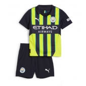 Maillot de football Réplique Manchester City Extérieur Enfant 2024-25 Manche Courte (+ Pantalon court)