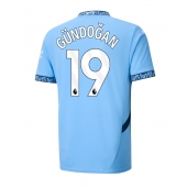 Maillot de football Réplique Manchester City Ilkay Gundogan #19 Domicile 2024-25 Manche Courte