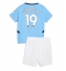 Maillot de football Réplique Manchester City Ilkay Gundogan #19 Domicile Enfant 2024-25 Manche Courte (+ Pantalon court)