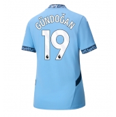 Maillot de football Réplique Manchester City Ilkay Gundogan #19 Domicile Femme 2024-25 Manche Courte