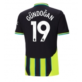 Maillot de football Réplique Manchester City Ilkay Gundogan #19 Extérieur 2024-25 Manche Courte