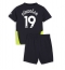 Maillot de football Réplique Manchester City Ilkay Gundogan #19 Extérieur Enfant 2024-25 Manche Courte (+ Pantalon court)