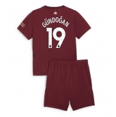 Maillot de football Réplique Manchester City Ilkay Gundogan #19 Troisième Enfant 2024-25 Manche Courte (+ Pantalon court)