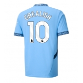 Maillot de football Réplique Manchester City Jack Grealish #10 Domicile 2024-25 Manche Courte