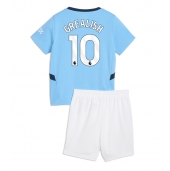 Maillot de football Réplique Manchester City Jack Grealish #10 Domicile Enfant 2024-25 Manche Courte (+ Pantalon court)