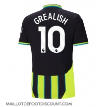 Maillot de football Réplique Manchester City Jack Grealish #10 Extérieur 2024-25 Manche Courte