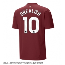 Maillot de football Réplique Manchester City Jack Grealish #10 Troisième 2024-25 Manche Courte