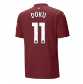 Maillot de football Réplique Manchester City Jeremy Doku #11 Troisième 2024-25 Manche Courte