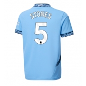 Maillot de football Réplique Manchester City John Stones #5 Domicile 2024-25 Manche Courte