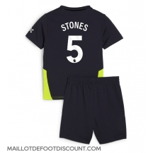 Maillot de football Réplique Manchester City John Stones #5 Extérieur Enfant 2024-25 Manche Courte (+ Pantalon court)