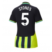 Maillot de football Réplique Manchester City John Stones #5 Extérieur Femme 2024-25 Manche Courte