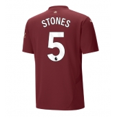 Maillot de football Réplique Manchester City John Stones #5 Troisième 2024-25 Manche Courte