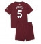 Maillot de football Réplique Manchester City John Stones #5 Troisième Enfant 2024-25 Manche Courte (+ Pantalon court)