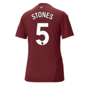 Maillot de football Réplique Manchester City John Stones #5 Troisième Femme 2024-25 Manche Courte