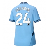 Maillot de football Réplique Manchester City Josko Gvardiol #24 Domicile Femme 2024-25 Manche Courte