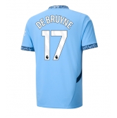 Maillot de football Réplique Manchester City Kevin De Bruyne #17 Domicile 2024-25 Manche Courte