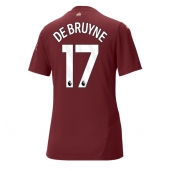 Maillot de football Réplique Manchester City Kevin De Bruyne #17 Troisième Femme 2024-25 Manche Courte