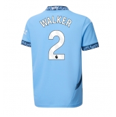 Maillot de football Réplique Manchester City Kyle Walker #2 Domicile 2024-25 Manche Courte