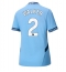 Maillot de football Réplique Manchester City Kyle Walker #2 Domicile Femme 2024-25 Manche Courte