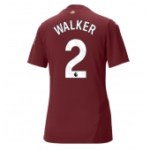 Maillot de football Réplique Manchester City Kyle Walker #2 Troisième Femme 2024-25 Manche Courte