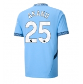 Maillot de football Réplique Manchester City Manuel Akanji #25 Domicile 2024-25 Manche Courte