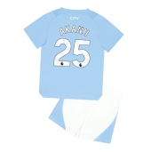 Maillot de football Réplique Manchester City Manuel Akanji #25 Domicile Enfant 2023-24 Manche Courte (+ Pantalon court)