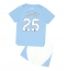 Maillot de football Réplique Manchester City Manuel Akanji #25 Domicile Enfant 2023-24 Manche Courte (+ Pantalon court)