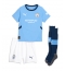 Maillot de football Réplique Manchester City Manuel Akanji #25 Domicile Enfant 2024-25 Manche Courte (+ Pantalon court)