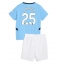 Maillot de football Réplique Manchester City Manuel Akanji #25 Domicile Enfant 2024-25 Manche Courte (+ Pantalon court)