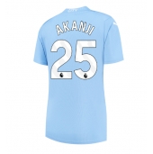 Maillot de football Réplique Manchester City Manuel Akanji #25 Domicile Femme 2023-24 Manche Courte