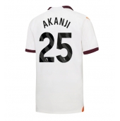 Maillot de football Réplique Manchester City Manuel Akanji #25 Extérieur 2023-24 Manche Courte