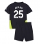 Maillot de football Réplique Manchester City Manuel Akanji #25 Extérieur Enfant 2024-25 Manche Courte (+ Pantalon court)