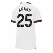 Maillot de football Réplique Manchester City Manuel Akanji #25 Extérieur Femme 2023-24 Manche Courte