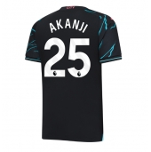 Maillot de football Réplique Manchester City Manuel Akanji #25 Troisième 2023-24 Manche Courte