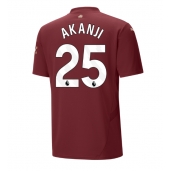 Maillot de football Réplique Manchester City Manuel Akanji #25 Troisième 2024-25 Manche Courte