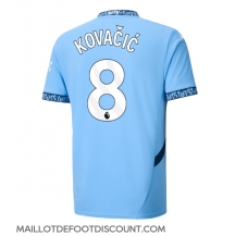 Maillot de football Réplique Manchester City Mateo Kovacic #8 Domicile 2024-25 Manche Courte