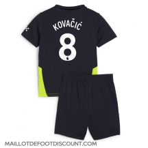 Maillot de football Réplique Manchester City Mateo Kovacic #8 Extérieur Enfant 2024-25 Manche Courte (+ Pantalon court)