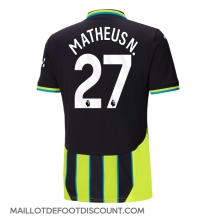 Maillot de football Réplique Manchester City Matheus Nunes #27 Extérieur 2024-25 Manche Courte