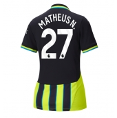 Maillot de football Réplique Manchester City Matheus Nunes #27 Extérieur Femme 2024-25 Manche Courte