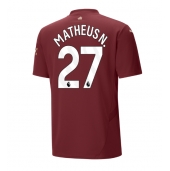 Maillot de football Réplique Manchester City Matheus Nunes #27 Troisième 2024-25 Manche Courte