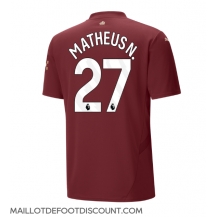 Maillot de football Réplique Manchester City Matheus Nunes #27 Troisième 2024-25 Manche Courte