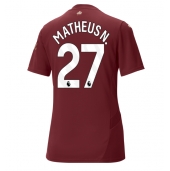 Maillot de football Réplique Manchester City Matheus Nunes #27 Troisième Femme 2024-25 Manche Courte