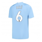 Maillot de football Réplique Manchester City Nathan Ake #6 Domicile 2023-24 Manche Courte