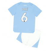 Maillot de football Réplique Manchester City Nathan Ake #6 Domicile Enfant 2023-24 Manche Courte (+ Pantalon court)