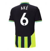 Maillot de football Réplique Manchester City Nathan Ake #6 Extérieur 2024-25 Manche Courte