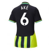 Maillot de football Réplique Manchester City Nathan Ake #6 Extérieur Femme 2024-25 Manche Courte