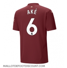 Maillot de football Réplique Manchester City Nathan Ake #6 Troisième 2024-25 Manche Courte