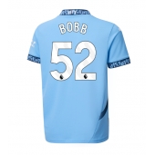 Maillot de football Réplique Manchester City Oscar Bobb #52 Domicile 2024-25 Manche Courte